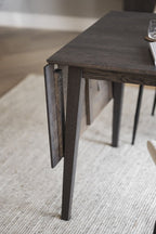 Filippa Klaffbord Mörkbrun Ek 80+45 | Rowico Home | 7340126558966 | 113839 | Maessing Interiör