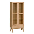 Filippa Vitrinskåp Ek | Rowico Home | 7340126565605 | 118053 | Maessing Interiör