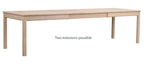 Gardner Matbord Vitpigmenterad Ek 200 | Rowico Home | 7340126595305 | 128218 | Maessing Interiör