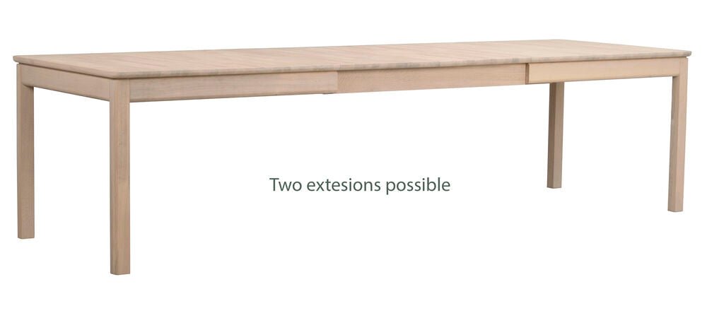 Gardner Matbord Vitpigmenterad Ek 200 | Rowico Home | 7340126595305 | 128218 | Maessing Interiör