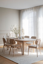 Gifford Matbord Ovalt 220 Vitpigmenterad Ek | Rowico Home | 7340233303916 | 123438 | Maessing Interiör