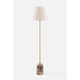 Gino Golvlampa Brun marmor