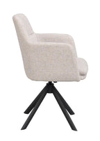 Gladstone Karmstol Ljusbeige/Svart | Rowico Home | 7340126580325 | 123222 | Maessing Interiör