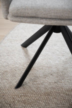 Gladstone Karmstol Ljusbeige/Svart | Rowico Home | 7340126580325 | 123222 | Maessing Interiör