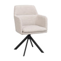 Gladstone Karmstol Ljusbeige/Svart | Rowico Home | 7340126580325 | 123222 | Maessing Interiör