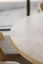 Glenside Matbord Ek Ø130 | Rowico Home | 7340126565728 | 121140 | Maessing Interiör