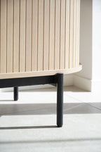 Haddington Sideboard Vitpigmenterad Ek/Svart 142 | Rowico Home | 7340126554081 | 120132 | Maessing Interiör