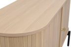 Haddington Sideboard Vitpigmenterad Ek/Svart 142 | Rowico Home | 7340126554081 | 120132 | Maessing Interiör