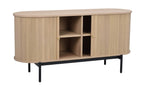 Haddington Sideboard Vitpigmenterad Ek/Svart 142 | Rowico Home | 7340126554081 | 120132 | Maessing Interiör