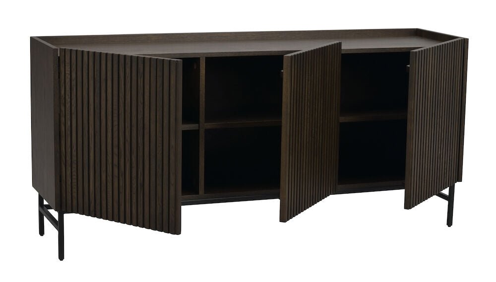 Halifax Sideboard Brun Ek/Svart 160 | Rowico Home | 7340126553831 | 119916 | Maessing Interiör