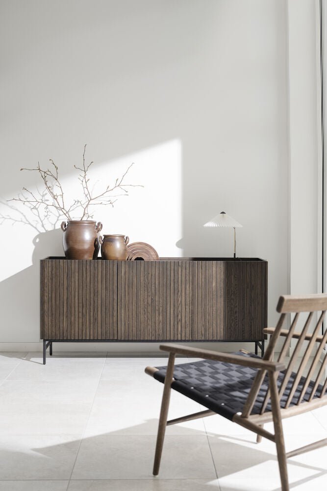 Halifax Sideboard Brun Ek/Svart 160 | Rowico Home | 7340126553831 | 119916 | Maessing Interiör