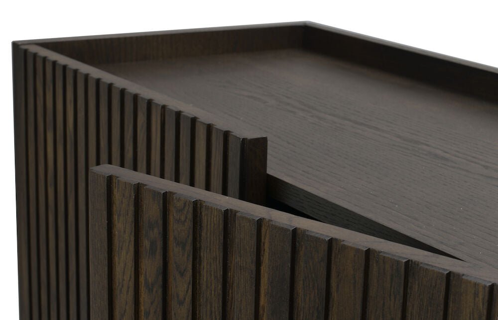 Halifax Sideboard Brun Ek/Svart 160 | Rowico Home | 7340126553831 | 119916 | Maessing Interiör