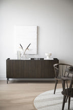 Halifax Sideboard Brun Ek/Svart 160 | Rowico Home | 7340126553831 | 119916 | Maessing Interiör