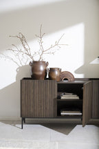 Halifax Sideboard Brun Ek/Svart 160 | Rowico Home | 7340126553831 | 119916 | Maessing Interiör