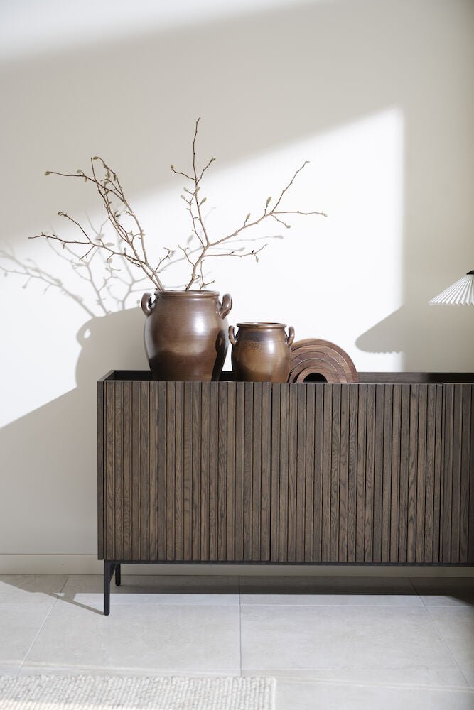 Halifax Sideboard Brun Ek/Svart 160 | Rowico Home | 7340126553831 | 119916 | Maessing Interiör