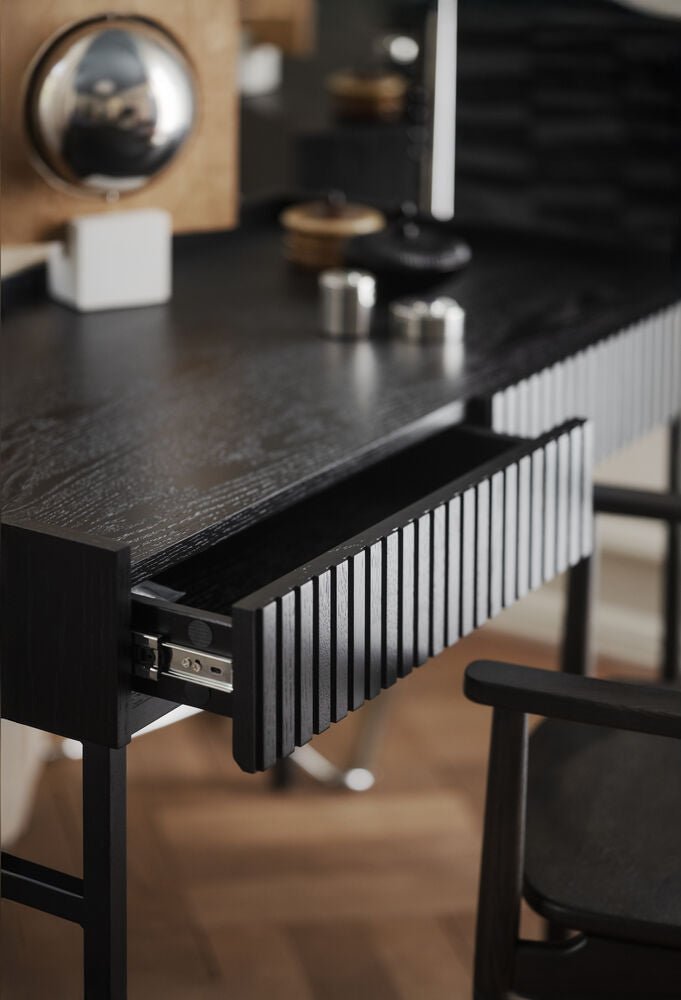 Halifax Skrivbord Svart | Rowico Home | 7340126552025 | 119910 | Maessing Interiör