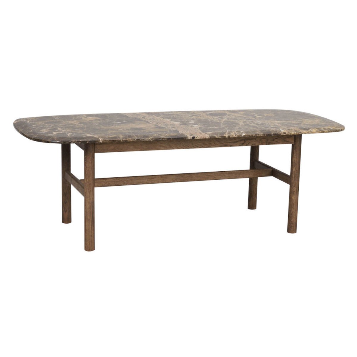 Hammond Soffbord 135 Brun Marmor/Brun Ek | Rowico Home | 7340126553541 | 120591 | Maessing Interiör