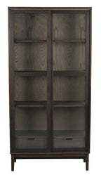 Hazelton Vitrinskåp Brun Ek | Rowico Home | 7340126559628 | 121156 | Maessing Interiör