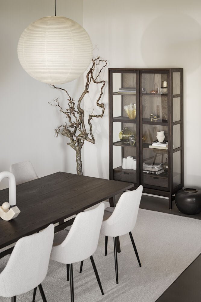 Hazelton Vitrinskåp Brun Ek | Rowico Home | 7340126559628 | 121156 | Maessing Interiör