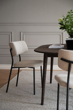 Herbster Stol Beige/Svart | Rowico Home | 7340126595169 | 128130 | Maessing Interiör