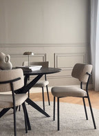 Herbster Stol Beige/Svart | Rowico Home | 7340126595169 | 128130 | Maessing Interiör