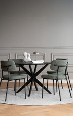 Herbster Stol Grön/Svart | Rowico Home | 7340126595176 | 128132 | Maessing Interiör