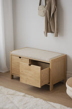 Hillmond Bänk Ek/Beige | Rowico Home | 7340126558072 | 121062 | Maessing Interiör