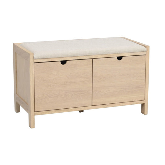 Hillmond Bänk Vitpigmenterad Ek/Beige | Rowico Home | 7340126557129 | 121052 | Maessing Interiör
