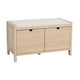 Hillmond Bänk Vitpigmenterad Ek/Beige