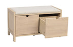 Hillmond Bänk Vitpigmenterad Ek/Beige | Rowico Home | 7340126557129 | 121052 | Maessing Interiör
