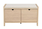 Hillmond Bänk Vitpigmenterad Ek/Beige | Rowico Home | 7340126557129 | 121052 | Maessing Interiör