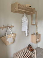 Hillmond Kroklist 5 Krokar Vitpigmenterad Ek | Rowico Home | 7340126557181 | 121058 | Maessing Interiör