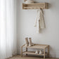 Hillmond Skohylla Vitpigmenterad Ek 80 | Rowico Home | 7340126557112 | 121051 | Maessing Interiör