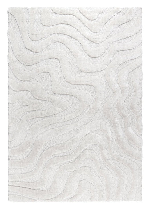 Hilma Vit Matta | Mattjätten | | hilma - matta - vit - 160x230 | Maessing Interiör