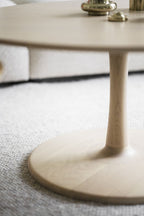 Hobart Soffbord Vitpigmenterad Ek Ø60 | Rowico Home | 7340126570128 | 129015 | Maessing Interiör