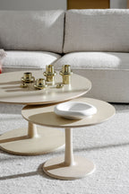 Hobart Soffbord Vitpigmenterad Ek Ø90 | Rowico Home | 7340126570098 | 129014 | Maessing Interiör