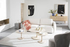 Hobart Soffbord Vitpigmenterad Ek Ø90 | Rowico Home | 7340126570098 | 129014 | Maessing Interiör