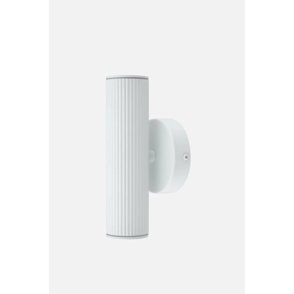 Hubble Up Down Fasad Vägglampa Vit | Globen Lighting | 7319434932089 | 493208 | Maessing Interiör