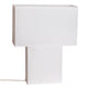 Isquare Bordslampa Vit