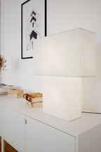 Isquare Bordslampa Vit