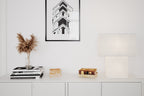 Isquare Bordslampa Vit