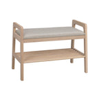 Inverness Bänk 75 Vitpigmenterad Ek/Beige | Rowico Home | 7340233307334 | 120721 | Maessing Interiör