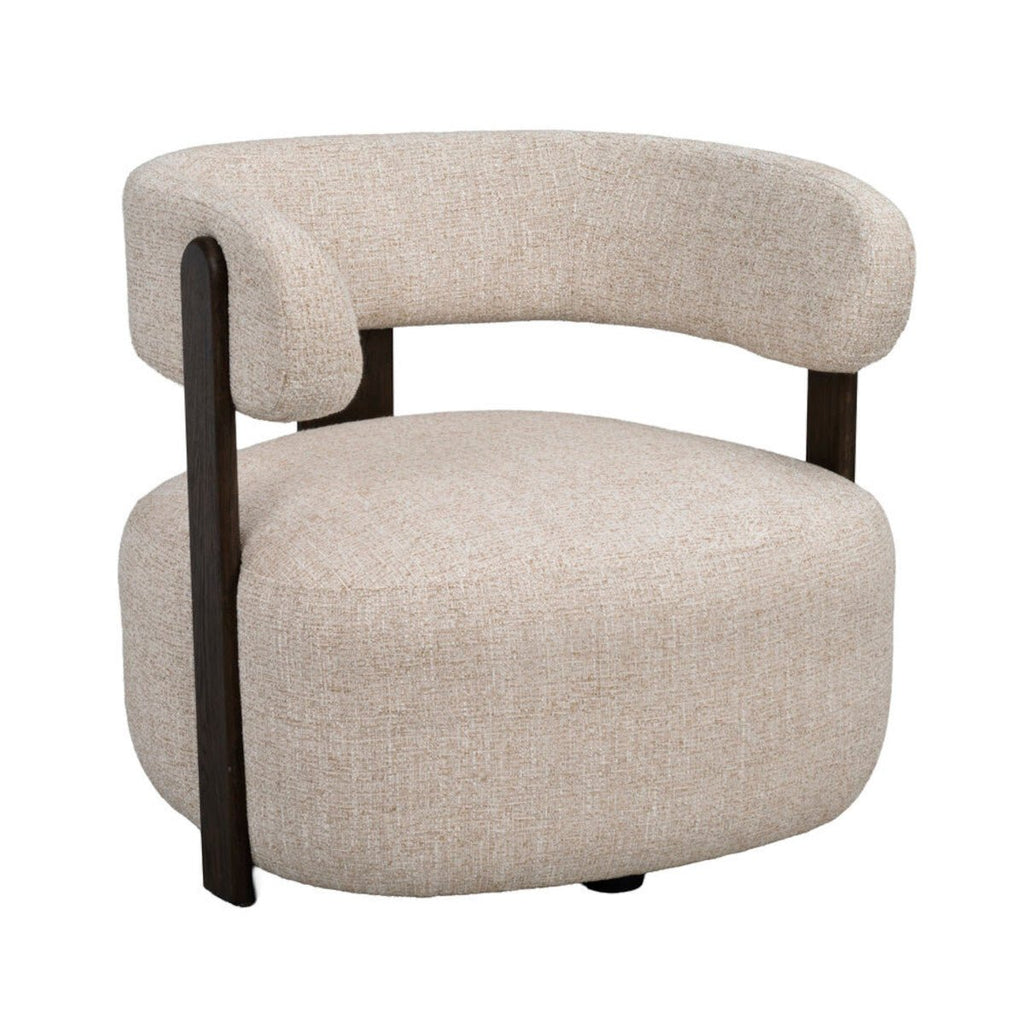 Jenison Loungestol Ljusbeige/Brun Ek | Rowico Home | 7340233307839 | 151516 | Maessing Interiör