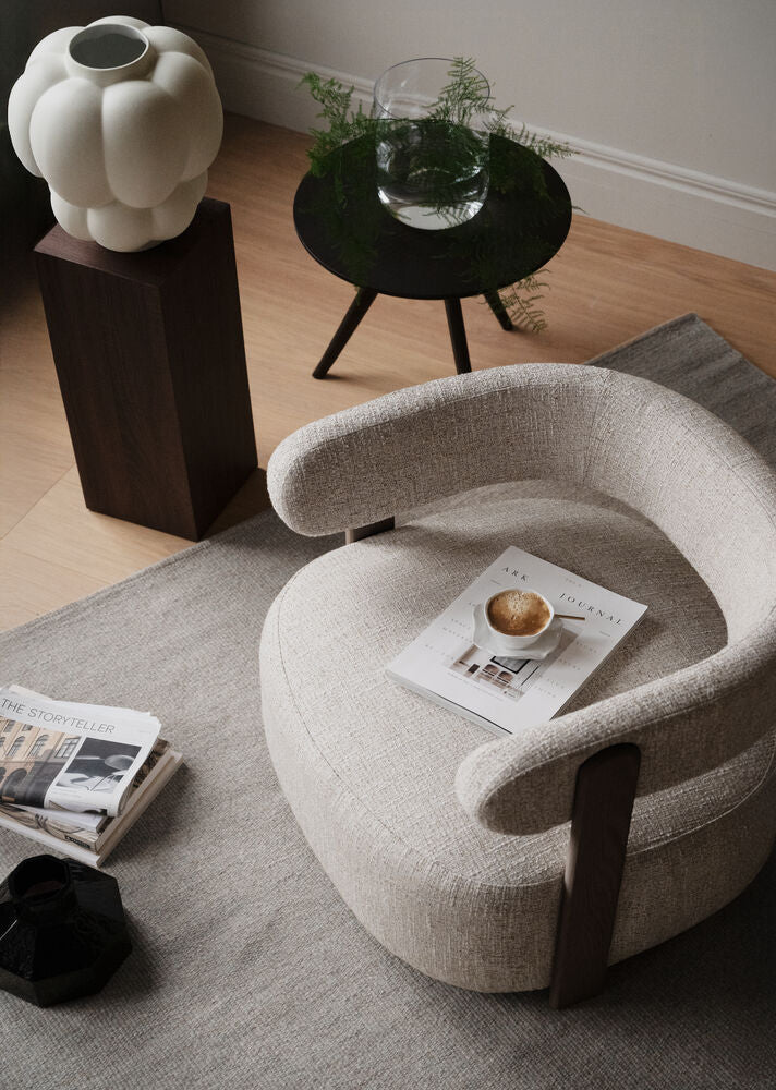 Jenison Loungestol Ljusbeige/Brun Ek | Rowico Home | 7340233307839 | 151516 | Maessing Interiör
