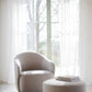 Joplin Sittpuff Ljusbeige Ø70 | Rowico Home | 7340233304784 | 148460 | Maessing Interiör