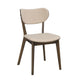 Kato Stol Beige/Brun Ek