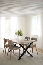 Kato Stol Grå - Beige/Vitpigmenterad Ek | Rowico Home | 7340126582039 | 113043 | Maessing Interiör