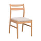 Kerwin Stol Ljusbeige/Ek