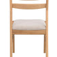 Kerwin Stol Ljusbeige/Ek | Rowico Home | 7340233301998 | 123504 | Maessing Interiör
