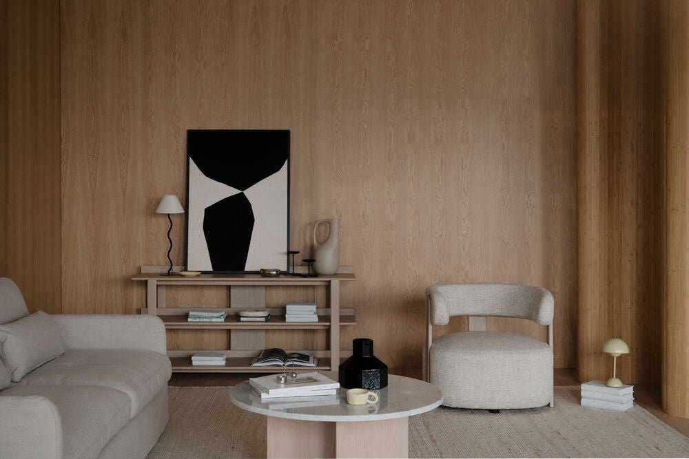 Kilian Avlastningsbord 150 Vitpigmenterad Ek | Rowico Home | 7340233307631 | 128101 | Maessing Interiör